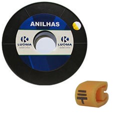 Anilha Marcacao C/100 Terra 0,75-1,5mm - Lukma