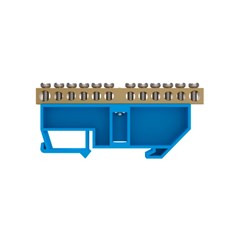 Barramento Neutro 12 C/Suporte Din Az - Soprano