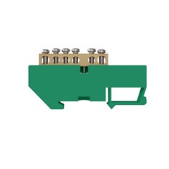 Barramento Terra 06 C/Suporte Din Vd - Soprano