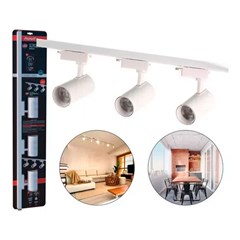 Luminaria Slim Trilho 12W 3000K Bivolt Branco - Avant