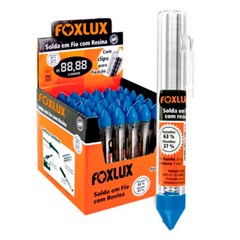 Estanho Liga 63/37 Tubo 4m - Foxluz