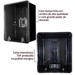 Caixa De Medição Monofásica Padrão Energisa - Taf