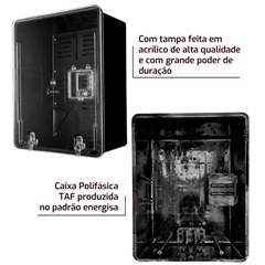 Caixa De Medição Polifásica Padrão Energisa - Taf