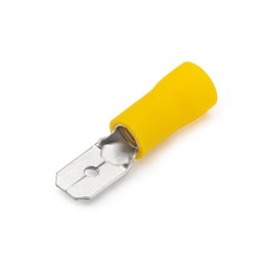 Term. Pre-Isolado Macho 4,0-6,0mm² Amarelo - Axt