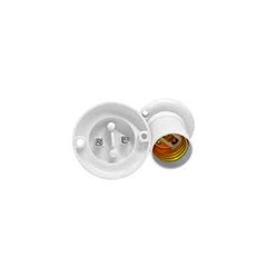 Bocal Term. E-27 4a Fixo Teto Br - Decorlux