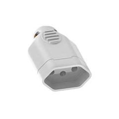 Plug Femea 2p+T 10a Cinza - Ilumi