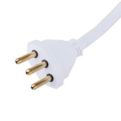 Extensão 3T 10A 2P+T 8M Branco - Ilumi