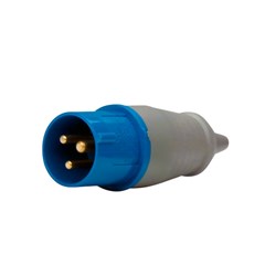 Plug Movel 2p+T 16a 220/240v 6h Az - Soprano