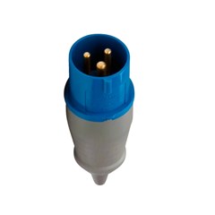 Plug Movel 2P+T 32A 220/240V 6H Azul - Soprano