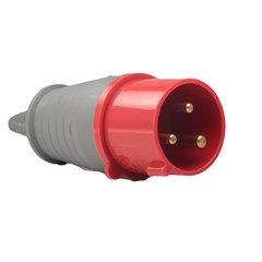 Plug Movel 2P+T 32A 380/440V 9H Vermelho - Soprano