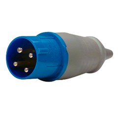 PLUG MOVEL 3P+T 32A 220/240V 9H AZ