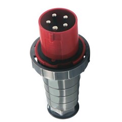 Plug Movel 3P+T 63A 380/440V 6H Vermelho - Soprano