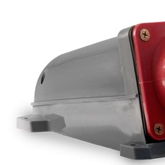 Tomada Sobrepor 3p+T 63a 380/440v 6h Ip67 Vermelha - Soprano