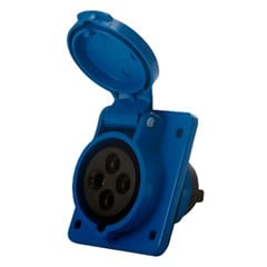TOMADA EMB 2P+T 16A 220/240V 6H IP44 AZ