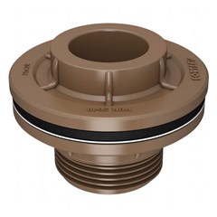 Adaptador Soldavel Com Anel Para Caixa D Agua 50x1.1/2 - Fortlev