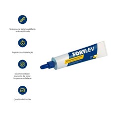 Adesivo Plástico Para Pvc 75G - Fortlev