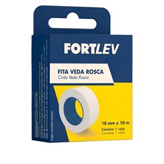 Fita Veda Rosca 18mm X 10m - Fortlev