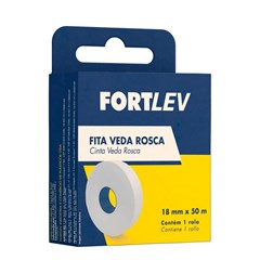 Fita Veda Rosca 18mm X 50m - Fortlev