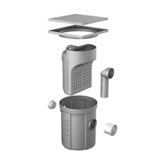 Caixa De Gordura Com Cesto 21l - Fortlev