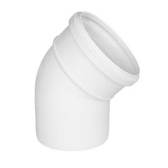 Joelho 45 Esgoto Sn Dn 150 - Fortlev