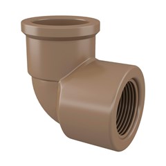 Joelho 90 Soldavel Com Rosca 25x3/4 - Fortlev