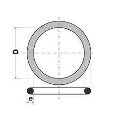 Anel De Vedação Para Esgoto Dn 100 - Fortlev