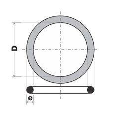 Anel De Vedação Para Esgoto Dn 40 - Fortlev