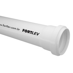 Tubo Esgoto Série Normal Dn 100 6m - Fortlev