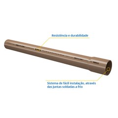 Tubo Soldavel 60mm 6m - Fortlev