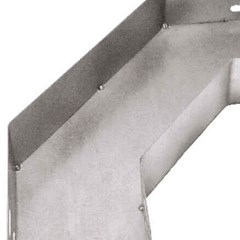 Curva Horizontal Perfurada 150x100 90° - Elecon
