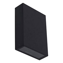 Arandela Led Cube Slim 4w 3000k Preto Bivolt - Gaya