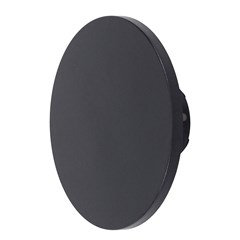 Arandela Led Eclipse 12w 3000k Preto Bivolt - Gaya