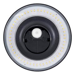 Arandela Led Eclipse 12w 3000k Preto Bivolt - Gaya