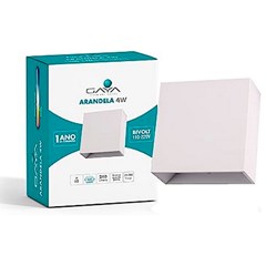 Arandela LED Focus 4W 3000K Branco Bivolt - Gaya