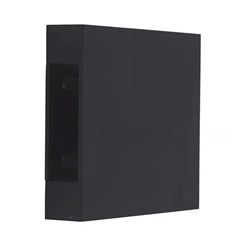 Arandela Led Trevo 4w 3000k Preto Bivolt - Gaya