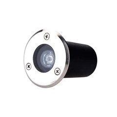 Spot LED Embutir Redondo Solo 1W 3000K Bivolt - Gaya