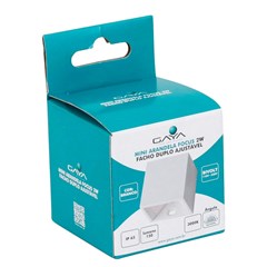 Mini Arandela LED Focus 2W 3000K Branco Bivolt - Gaya