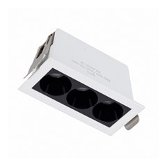 Spot Mini LED Focco 6W 2700K 12° Bivolt Branco - Gaya