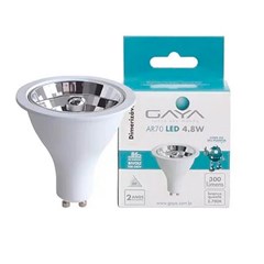 Lampada AR70 LED 4,8W 2700K Bivolt - Gaya