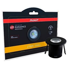 Balizador Elegance Red 1,5w 2700k Pf Bv - Avant