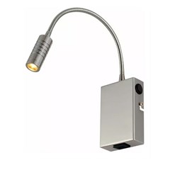Arandela Led Lettura 3w 2700k Cromado Bivolt - Avant