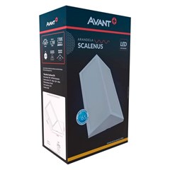 Arandela LED Scalenus 12W 2700K Branco Fosco Bivolt - Avant