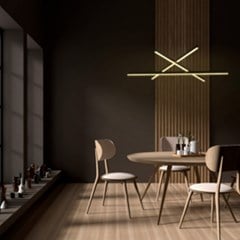 Luminaria LED Hasta Trio 36W 2700K Braco Bivolt - Avant