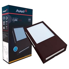 Arandela LED Cube 12W 3000K  Bivolt - Avant