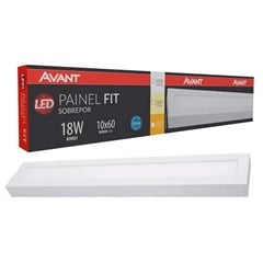 Painel Sob Led Retang 18w 4000k 60cm Bv - Avant