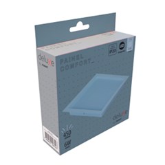 Painel Emb Led Comfort Quad 6w 2700k Bv - Avant