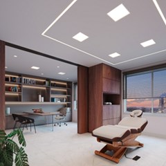 Painel Emb Led Comfort Quad 6w 2700k Bv - Avant