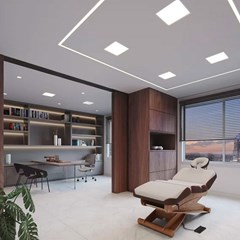 Painel Embutir LED Comfort Quadrado 18W 6500K Bivolt - Avant