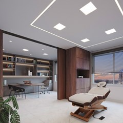 Painel Embutir LED Comfort Quad 18W 2700K Bivolt - Avant