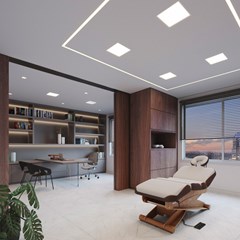 Painel Emb Led Comfort Quad 30w 2700k Bv - Avant
